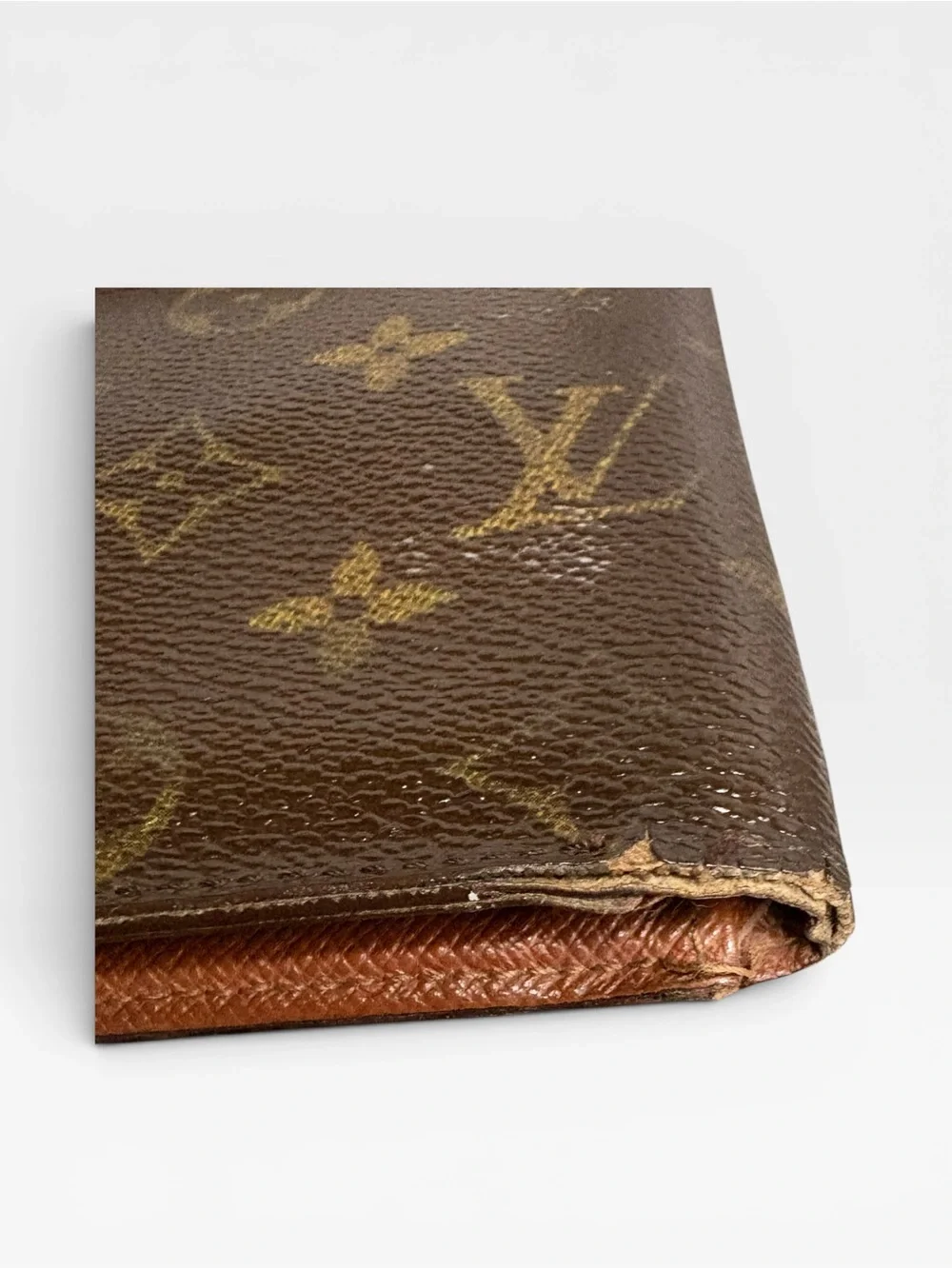Louis Vuitton Brown Monogram Leather Wallet